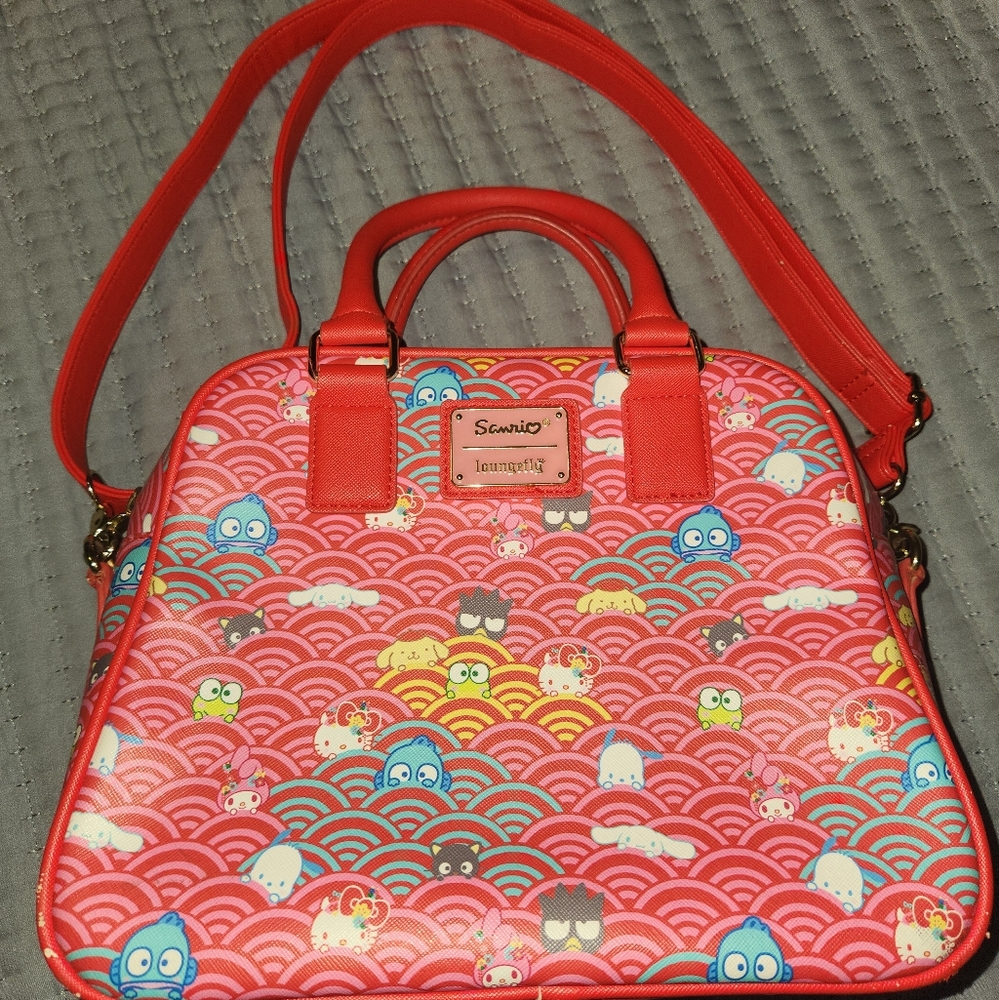 Loungefly Sanrio Hello Kitty and Friends 60th Anniversary Handbag RARE